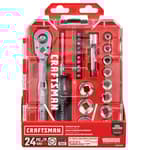 24Pc 3/8-in. Drive (SAE) Mechanics Tool Set