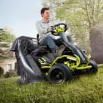 Electric Riding Mower Bagger Attachment