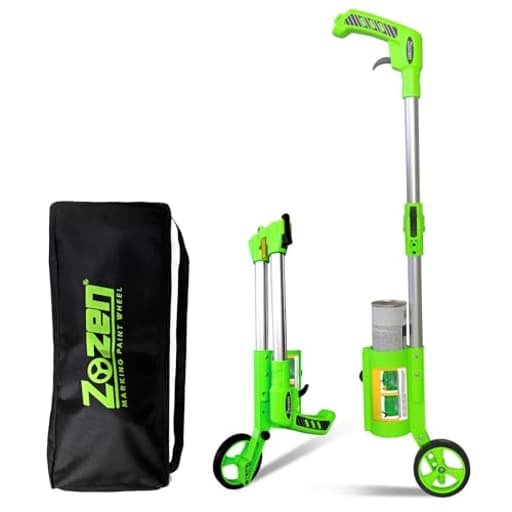 Marking Paint Wand, Foldable/with Carry Bag/Line Widths Adjustable, Paint Sticks Work with Side Push Inverted Marking Spray Paint. for Industrial, Sports Field, Parking Lot, Utility Marking