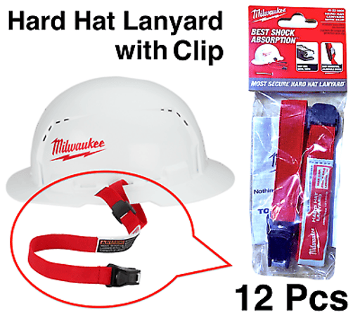 Hard Hat Lanyard with Clip
