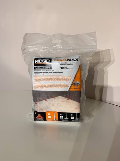 LevelMax Lippage Reduction System Flat Stem (100-Pack)