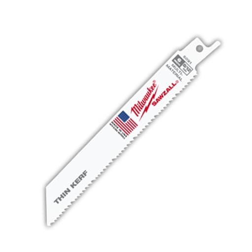 6" 8/12 TPI Sawzall Blades (5 Pk)