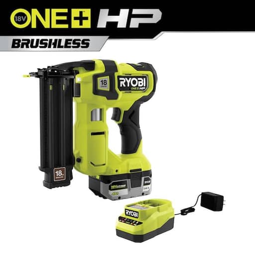 18V ONE+ HP Brushless Airstrike 18GA Brad Nailer Kit