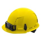 Front Brim Vented Hard Hat with 4-Point Ratcheting Suspension