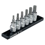 V-Series 3/8 in Drive SAE X-Tract Technology Hex Bit Socket Set