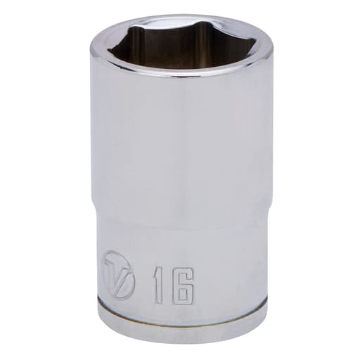 1/2 Dr 6-Point Shallow Socket