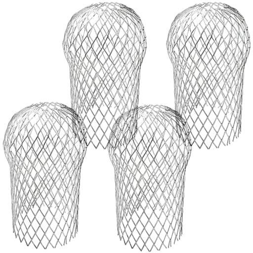 4 Pack Gutter Downsport Guards,Expandable Aluminium Gutter Downspout Protectors,Leaf Filter Strainer for Preventing Blockage Debris and Rodents from Clogging