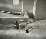 SDS-max Rotary Hammer Core Bit (1-3/4 in × 7 in usable × 12 in overall) "The Wave"