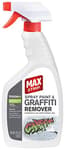 Spray Paint and Graffiti Remover - 22 oz - Powerful No Drip Gel Removes Graffiti, Markers and Gum, Decals and Stickers, Paint Pens and Crayons - No Methylene Chloride No NMP Formula