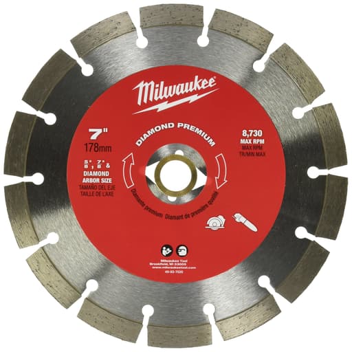 7" Diamond Premium Segmented Saw Blade