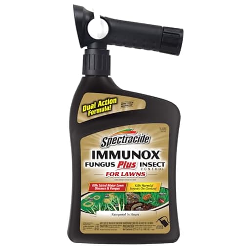 Immunox Fungus Plus Insect Control For Lawns 32 Ounces, Dual Action, Hose-End Concentrate