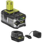 18 V One+ Brushless 12" Chainsaw With 4 Ah Battery & Charger