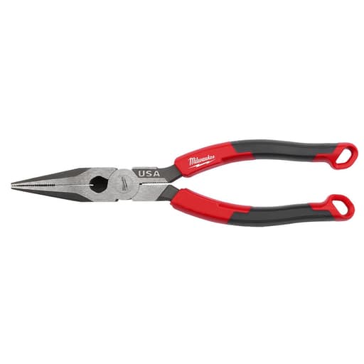 8" Long Nose Comfort Grip Pliers