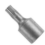 Extra Hard Female Socket Drive Screw Bit, T10 Torx Point, 1 in OAL