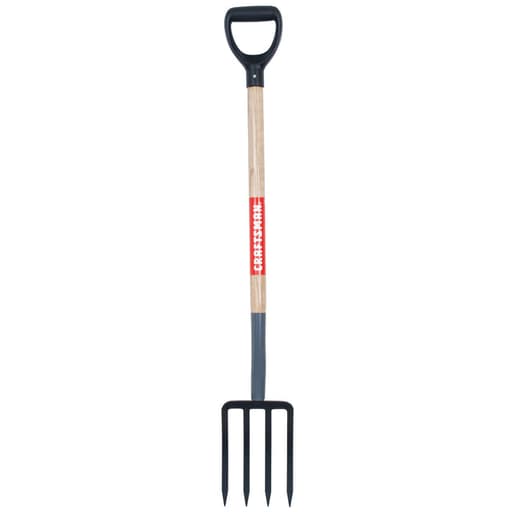 Wood Handle Digging Fork