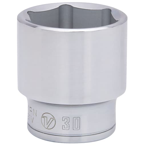 1/2 Dr 6-Point Shallow Socket