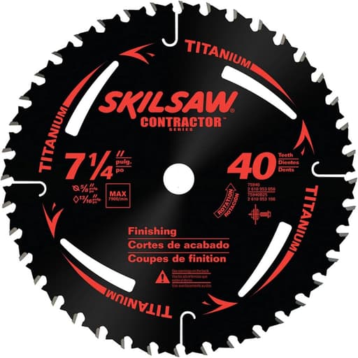 7-1/4 IN. X 40T Framing Saw Blade