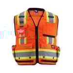 Class 2 Surveyor's High Visibility Safety Vest - L/XL