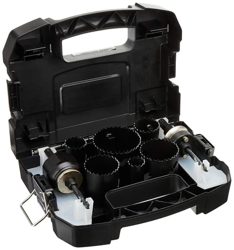 9-Piece 2X Electrician's Bi-Metal Holesaw Kit