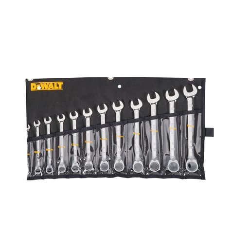 12 Piece Ratcheting Metric Wrench Set