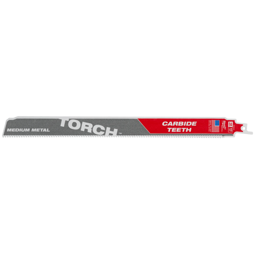 12" 10TPI The TORCH with Carbide Teeth for Medium Metal