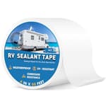 RV Roof Sealant Tape, 4 Inch X 50 Feet RV Repair Seal Tape for Camper Trailer Boat Seam Leaks Roofing, UV Resistant & Weatherproof, White