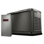 14kW Home Standby Generator - Automatic Backup Power for Whole Home - Runs on Natural Gas or Propane - Weather-Resistant Enclosure - Installation Pad Included