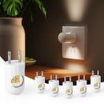 6-Pack LED Night Light Plug-in Wall Outlet Light, Soft White 3000K,Dusk to Dawn Nightlight,Ambient Lighting,Nightlight for Bedroom, Bathroom, Nursery, Hallway, Kitchen