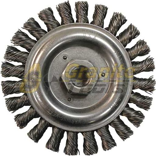 5" Knot Cable Twist Wire Wheel