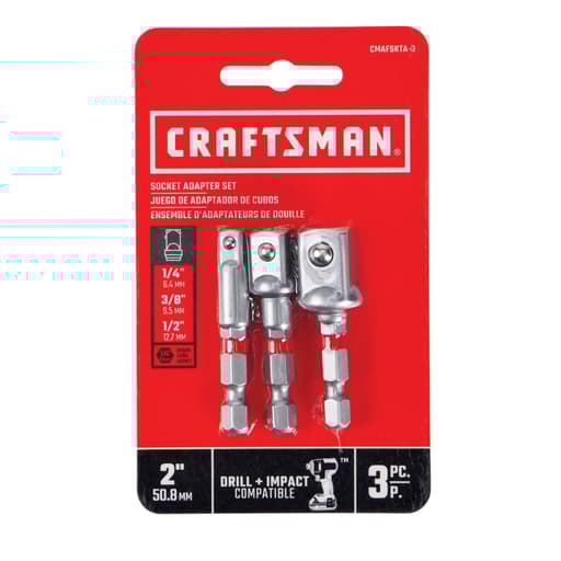 Socket Adapter Set - 3 Pack
