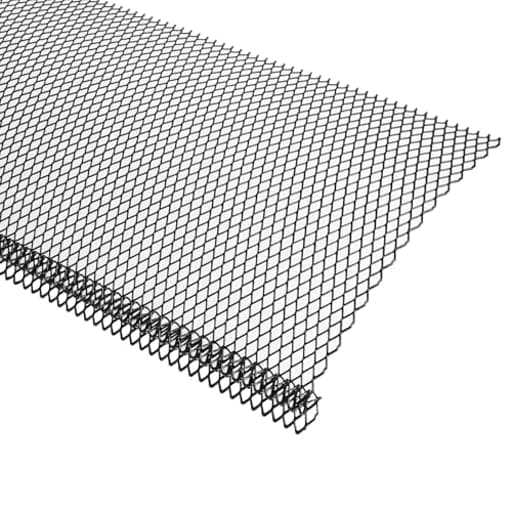 Lock-in Gutter Guard - 6” x 120 ft Durable Coated Steel Leaf Gutter Guards Micro Mesh Gutter Screens Gutter Protection Covers Fit K Style Gutter, Black, Pack of 40