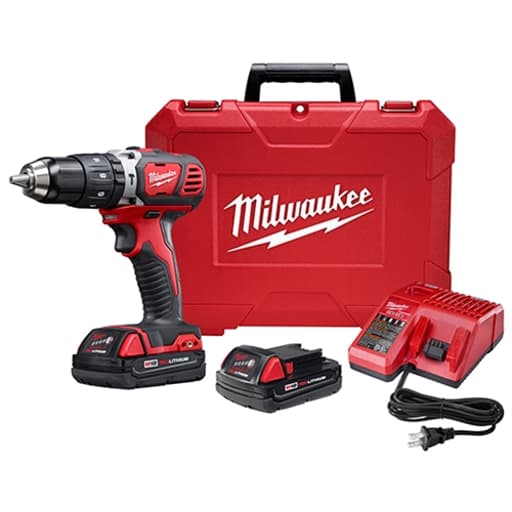 Compact 1/2" Hammer Drill/Driver Kit