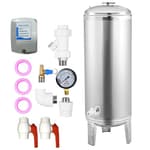 160L/42.3gal Pressure Tank For Well Pump,Fully Automatic Well Pressure Tank Stainless Steel Water Pressures Tanks W/Mounting Kit for Well Pump/Water System,Agricultural Water,Residential