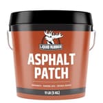 Asphalt Patch – 11lb Pail Ready-to-Use Pothole Repair for Driveways, Parking Lots, Pathways & Roads – Easy All-Weather Application – No Mixing Required