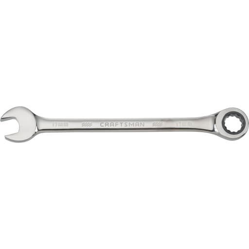 17mm 72 Tooth 12 Point Metric Ratcheting Wrench