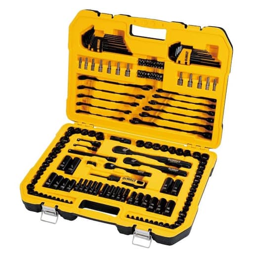 Black Chrome Mechanics Tool Set (184-Piece)