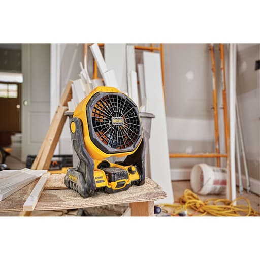 11 in Corded/Cordless Jobsite Fan Kit