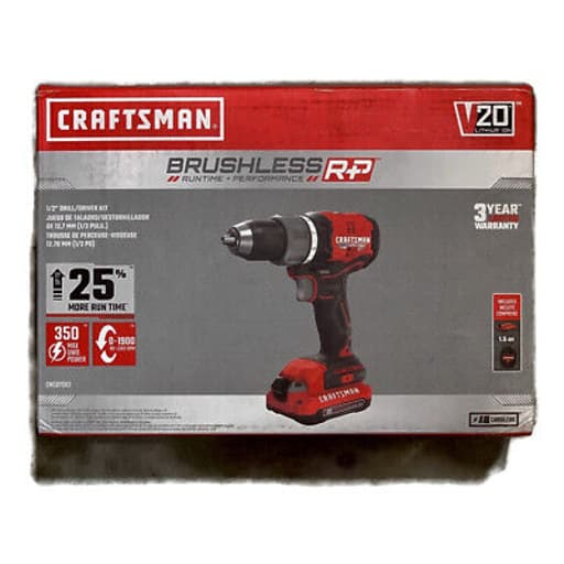Cordless Brushless Drill/Driver Kit