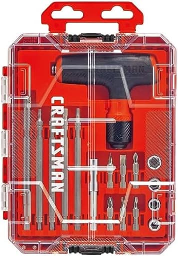 20 pc Ratcheting T-Handle Set