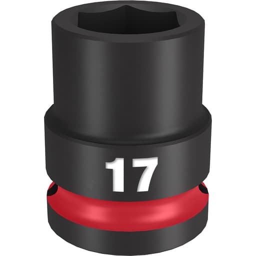 Impact Duty 1/2" Drive 17mm Standard 6 Point Socket