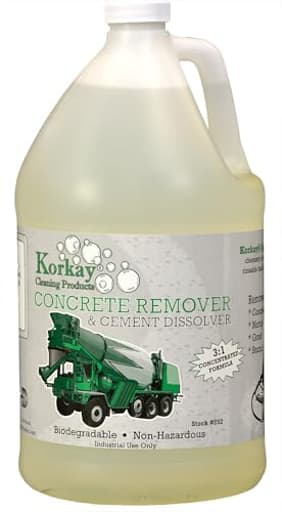 DIY Concrete Remover & Cement Dissolver Heavy-Duty, Great for Tools & Mixers - 1 Gallon