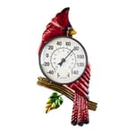 Outdoor Thermometer, Cardinal Large Number Wall Mounted Outside Thermometer for Patio, Yard, Garden