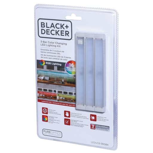 3-Bar Color Changing LED Lighting Kit