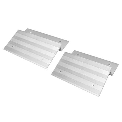 Model 3006, 12” Aluminum Ramp Plate Kit, Create Your Own Ramps to Easily and Safely Load & Unload Your ATVs, Motorcycles, Lawn Equipment, Can Be Used with Trucks, Vans Or Trailers, 2-Pack