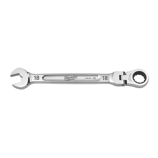 Metric Flex Head Ratcheting Combination Wrench