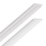 EZ-On T-bar Ceiling Grid Cover Kit - Snap On - White - 58 Piece