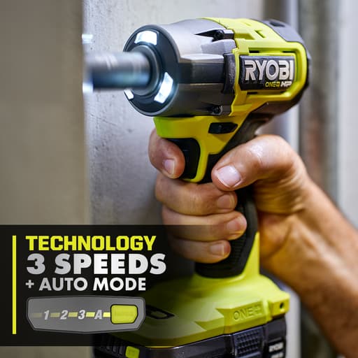 Compact Brushless 4-Mode 1/2" Impact Wrench