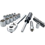 3/8-in Drive 6 Point Metric Mechanics Tool Set