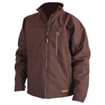 Tobacco Soft Shell Heated Work Jacket (Jacket Only)