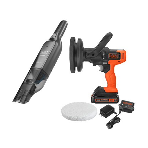 MATRIX Buffer & Dustbuster Hand Vacuum Bundle Kit